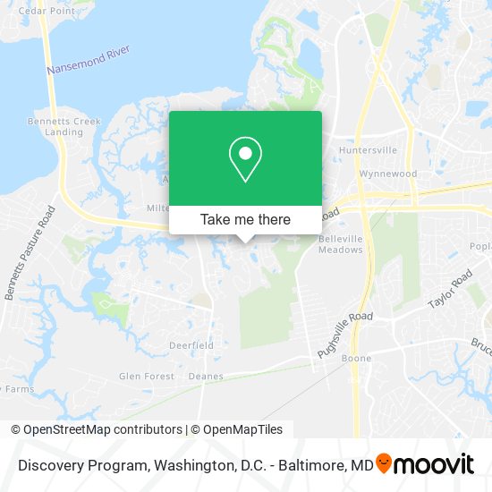 Discovery Program map