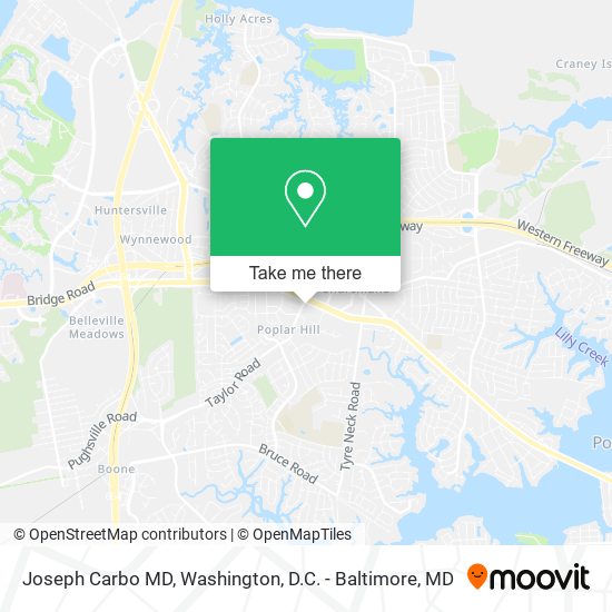 Joseph Carbo MD map