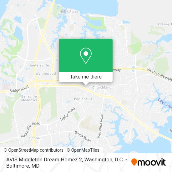 AVIS Middleton Dream Homez 2 map