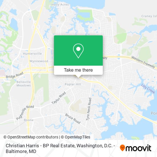 Mapa de Christian Harris - BP Real Estate
