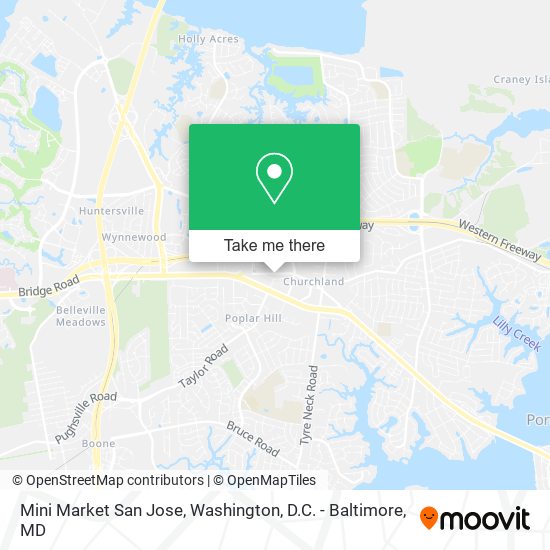 Mini Market San Jose map