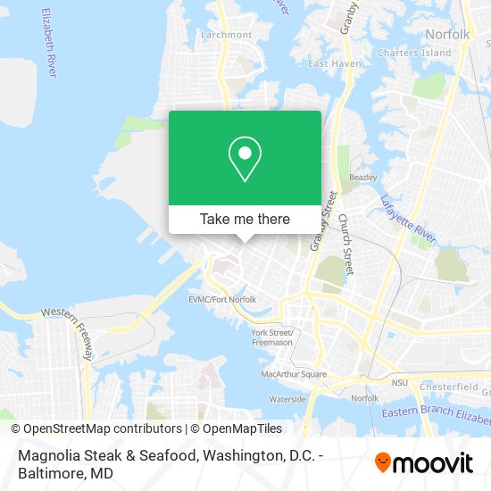 Magnolia Steak & Seafood map
