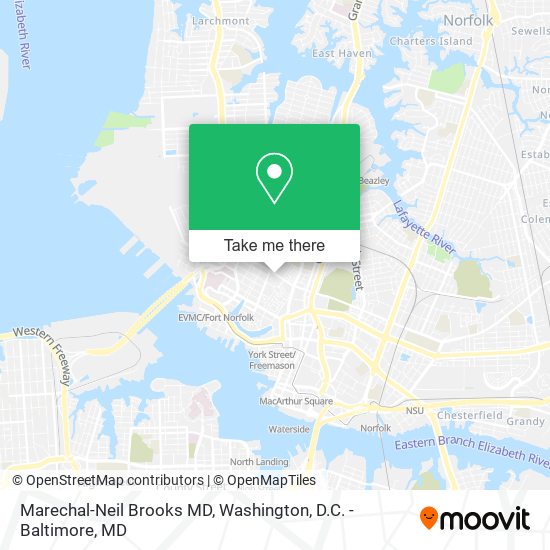 Marechal-Neil Brooks MD map