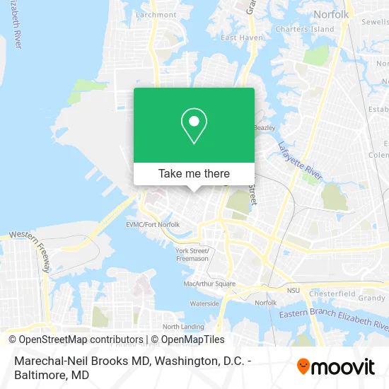 Marechal-Neil Brooks MD map