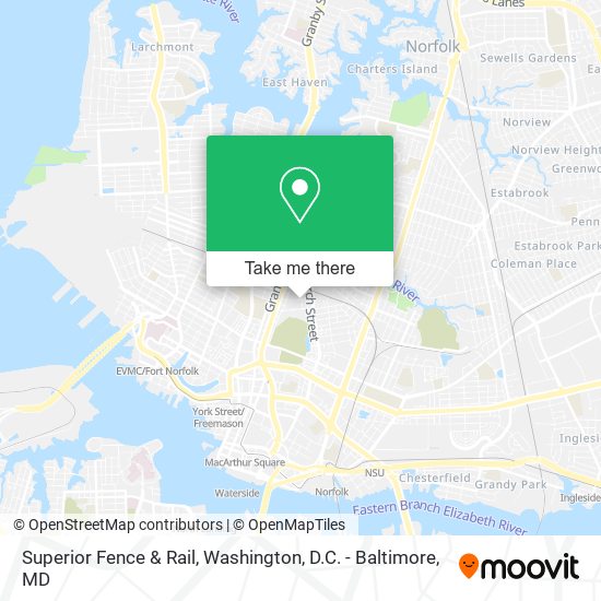 Mapa de Superior Fence & Rail