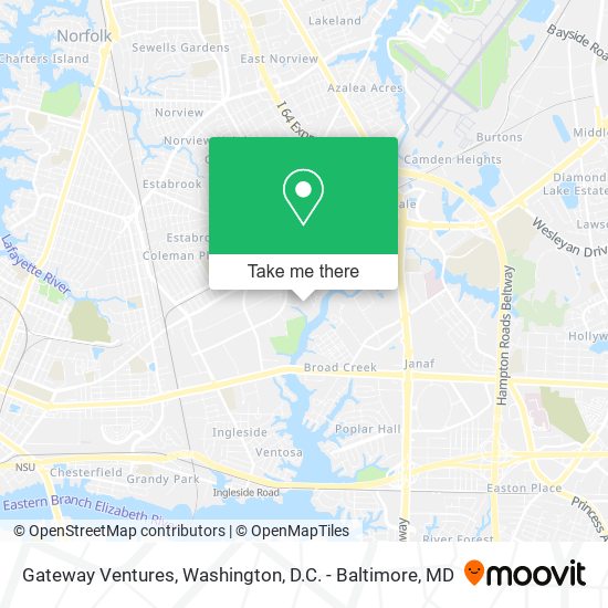 Gateway Ventures map