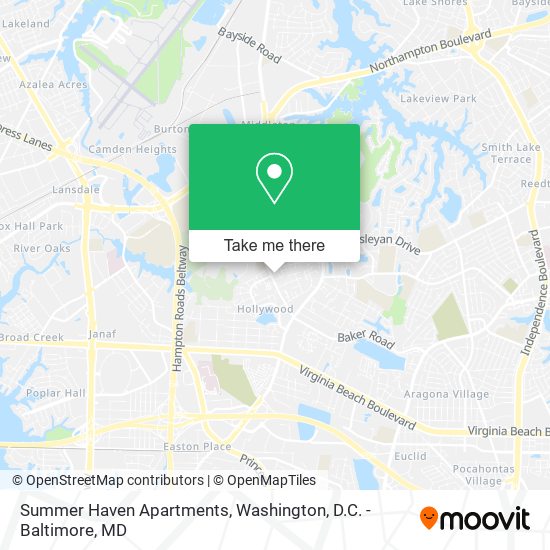 Summer Haven Apartments map