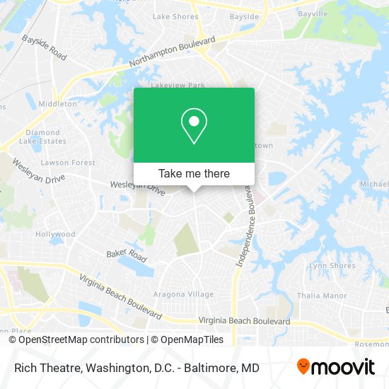 Rich Theatre map