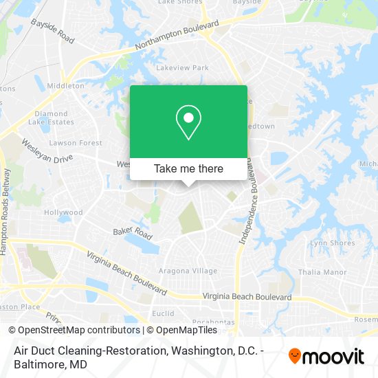 Air Duct Cleaning-Restoration map