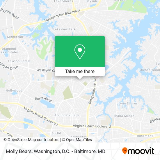 Molly Bears map