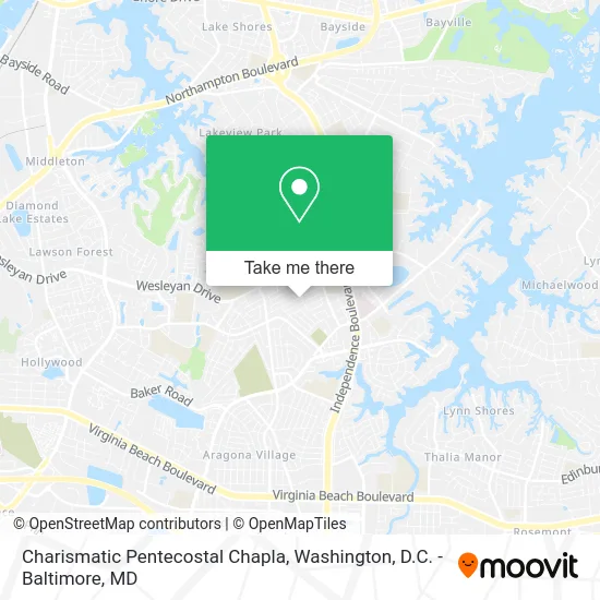 Charismatic Pentecostal Chapla map