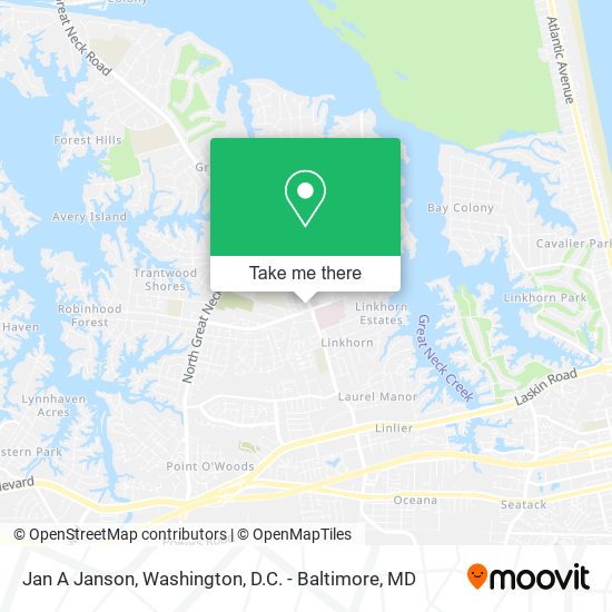 Jan A Janson map