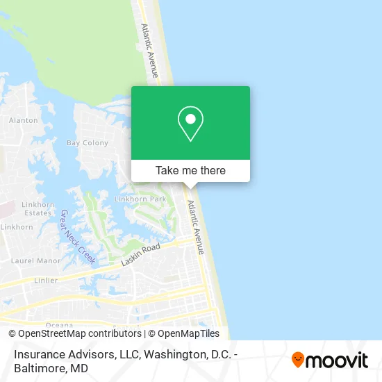 Insurance Advisors, LLC map