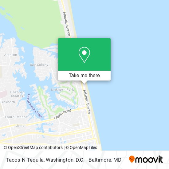 Tacos-N-Tequila map