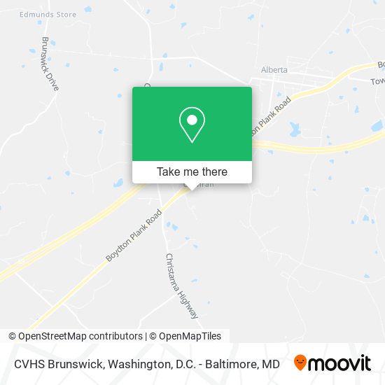 CVHS Brunswick map