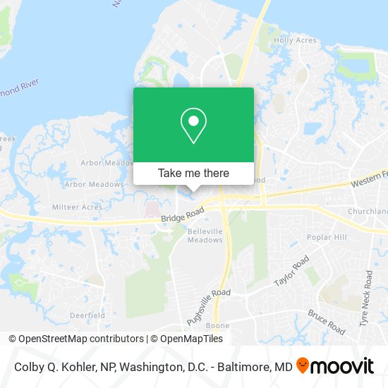 Colby Q. Kohler, NP map