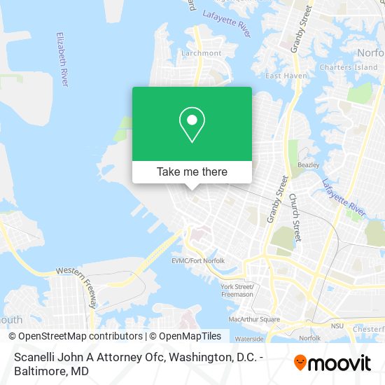 Scanelli John A Attorney Ofc map