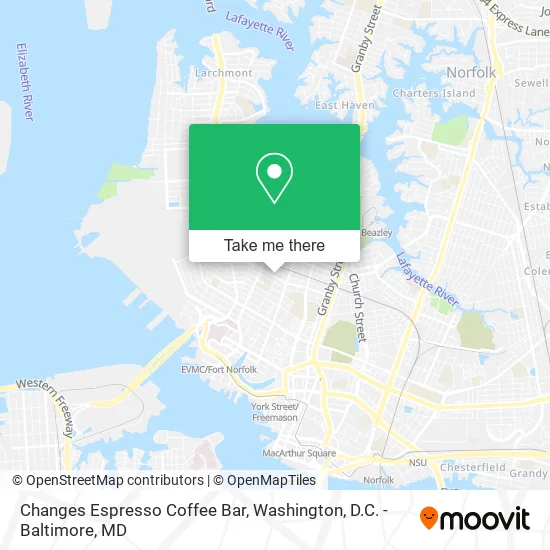 Changes Espresso Coffee Bar map