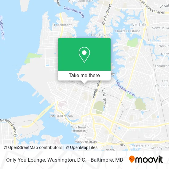 Only You Lounge map