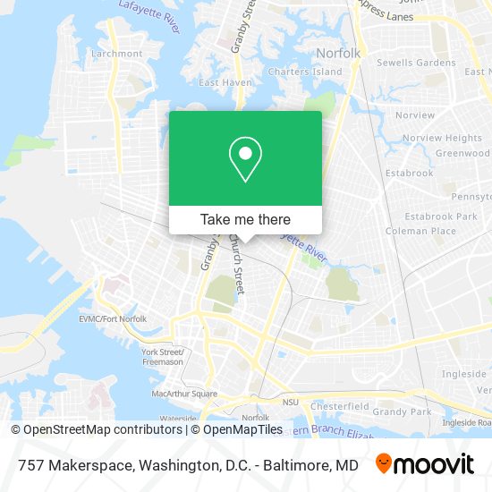 757 Makerspace map