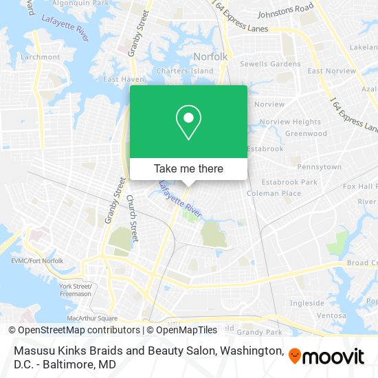 Masusu Kinks Braids and Beauty Salon map