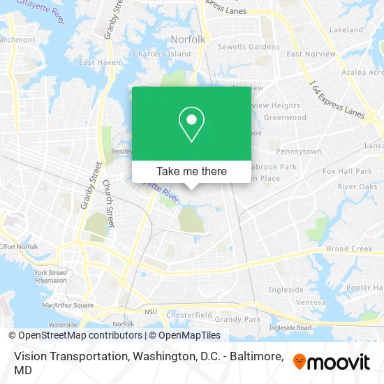 Vision Transportation map
