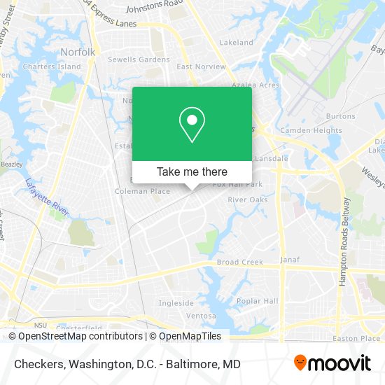 Checkers map