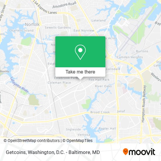 Getcoins map
