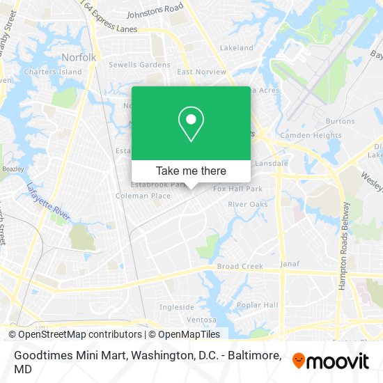 Goodtimes Mini Mart map