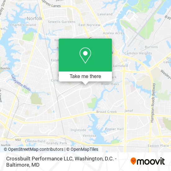 Mapa de Crossbuilt Performance LLC