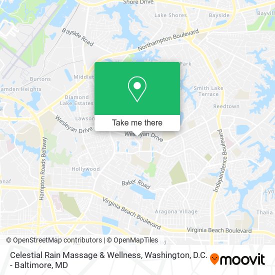 Celestial Rain Massage & Wellness map