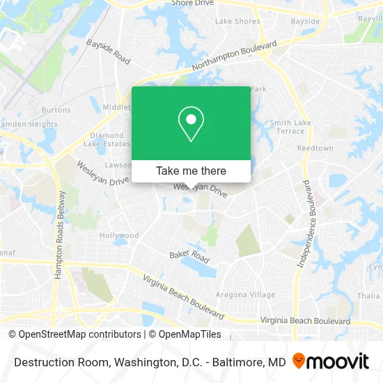 Destruction Room map