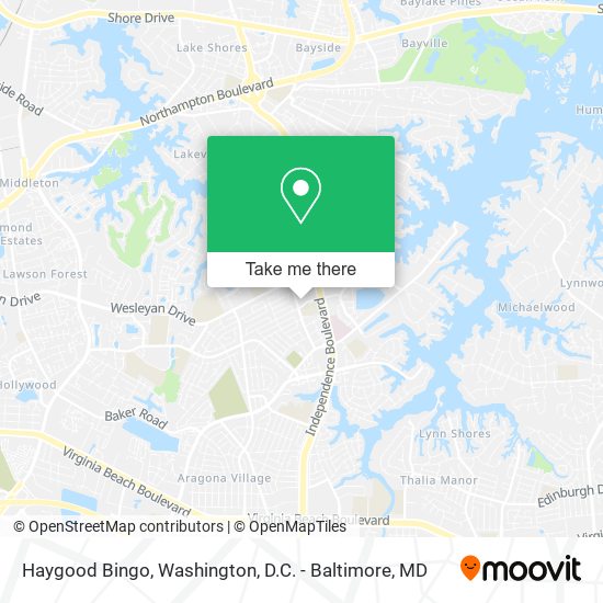 Haygood Bingo map