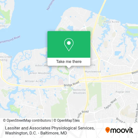 Lassiter and Associates Physiological Services map