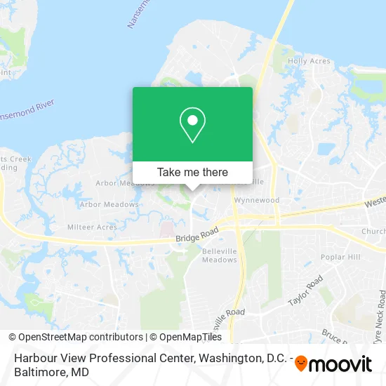 Harbour View Professional Center map