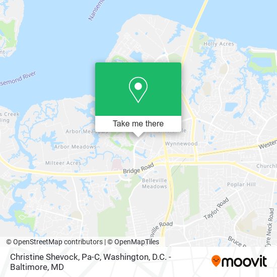 Christine Shevock, Pa-C map