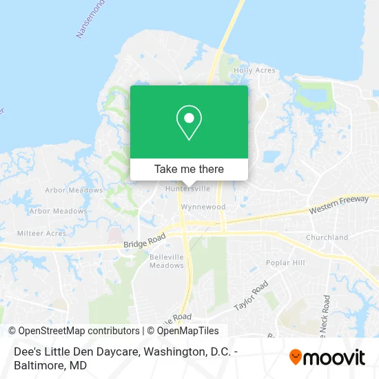 Dee's Little Den Daycare map