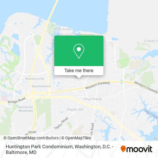 Mapa de Huntington Park Condominium