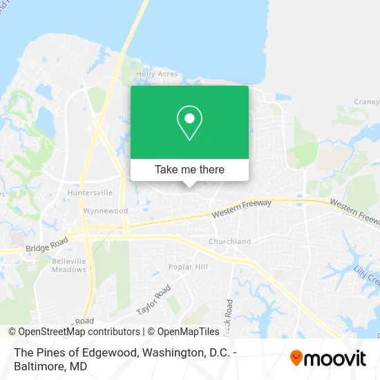 The Pines of Edgewood map