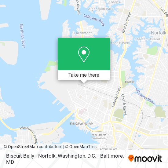 Biscuit Belly - Norfolk map