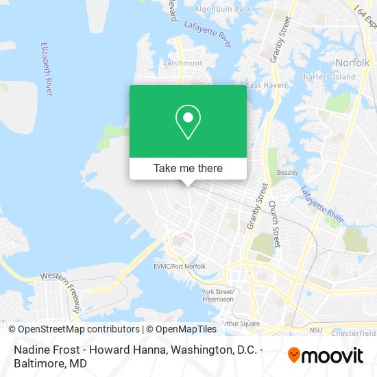 Nadine Frost - Howard Hanna map