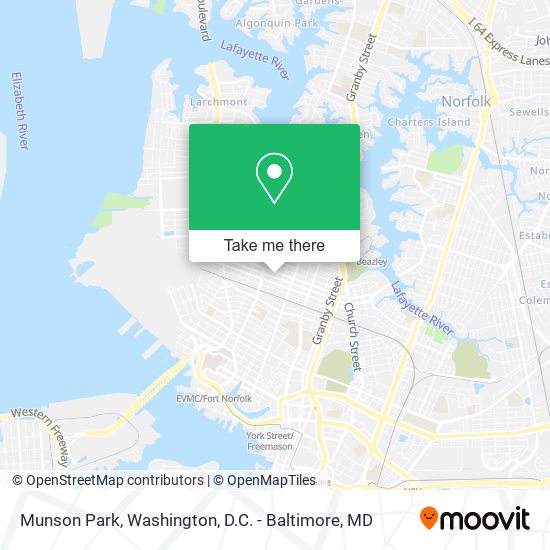 Munson Park map