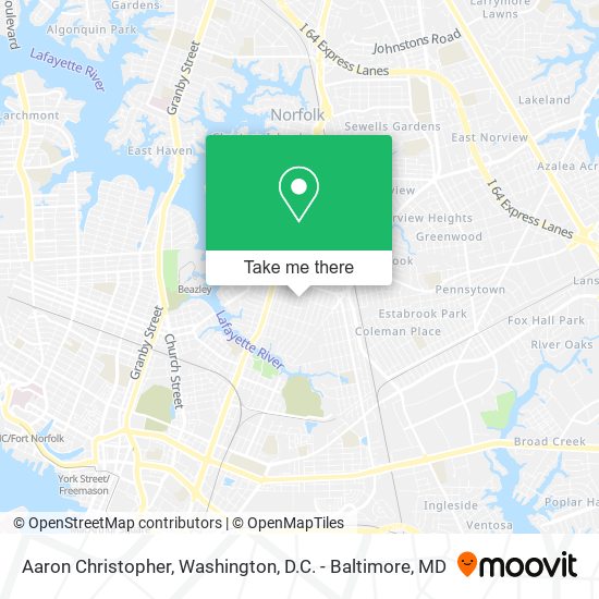 Aaron Christopher map