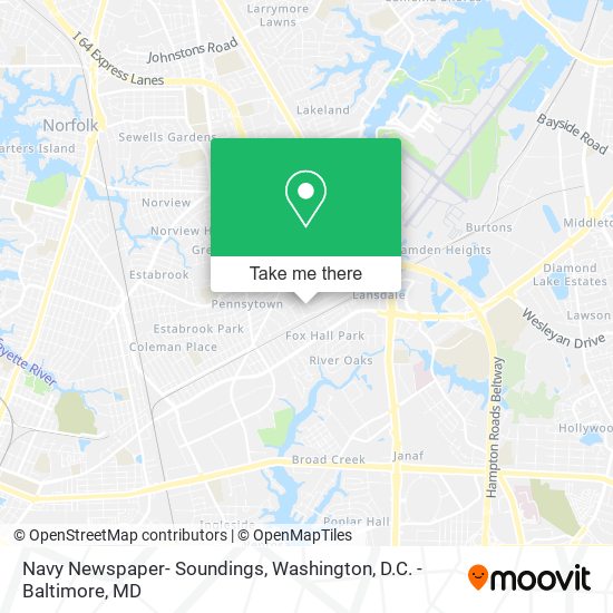 Mapa de Navy Newspaper- Soundings