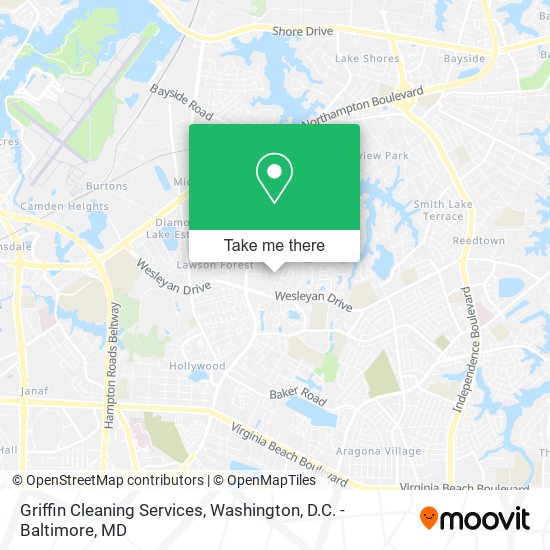 Griffin Cleaning Services map