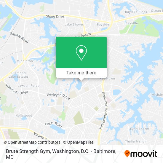 Brute Strength Gym map