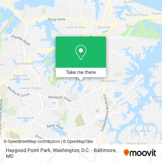 Mapa de Haygood Point Park