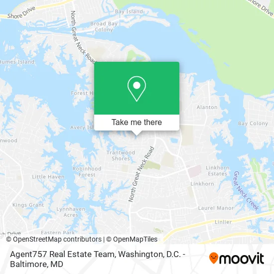 Agent757 Real Estate Team map