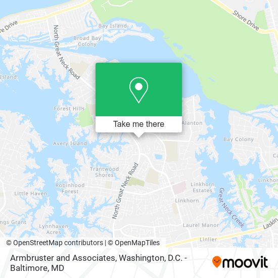 Armbruster and Associates map