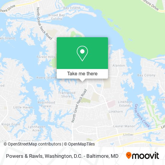 Mapa de Powers & Rawls